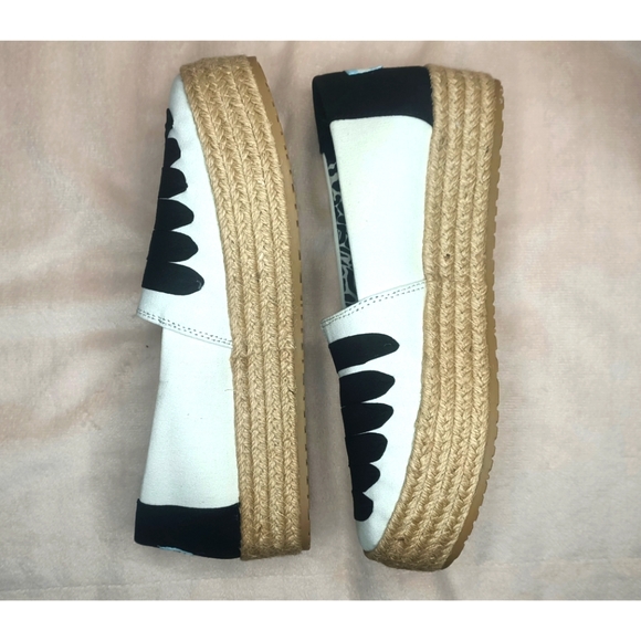 TOMS Valencia Platform espadrille slip on *size 9 NEW* - Picture 6 of 11